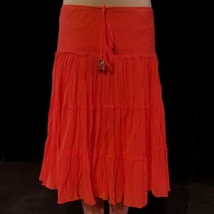 Express Boho skirt orange Size XS